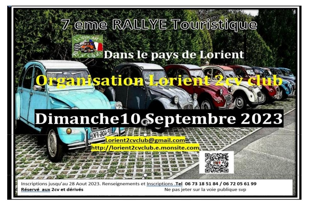 7ème Rallye du Lorient 2cv Club
