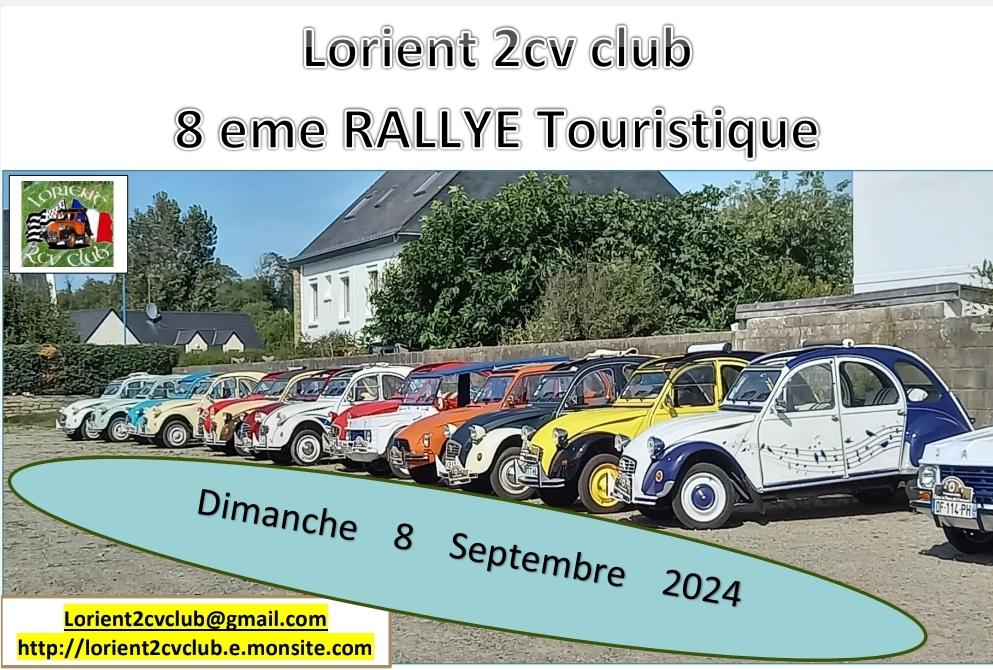 8ème Rallye du Lorient 2cv Club