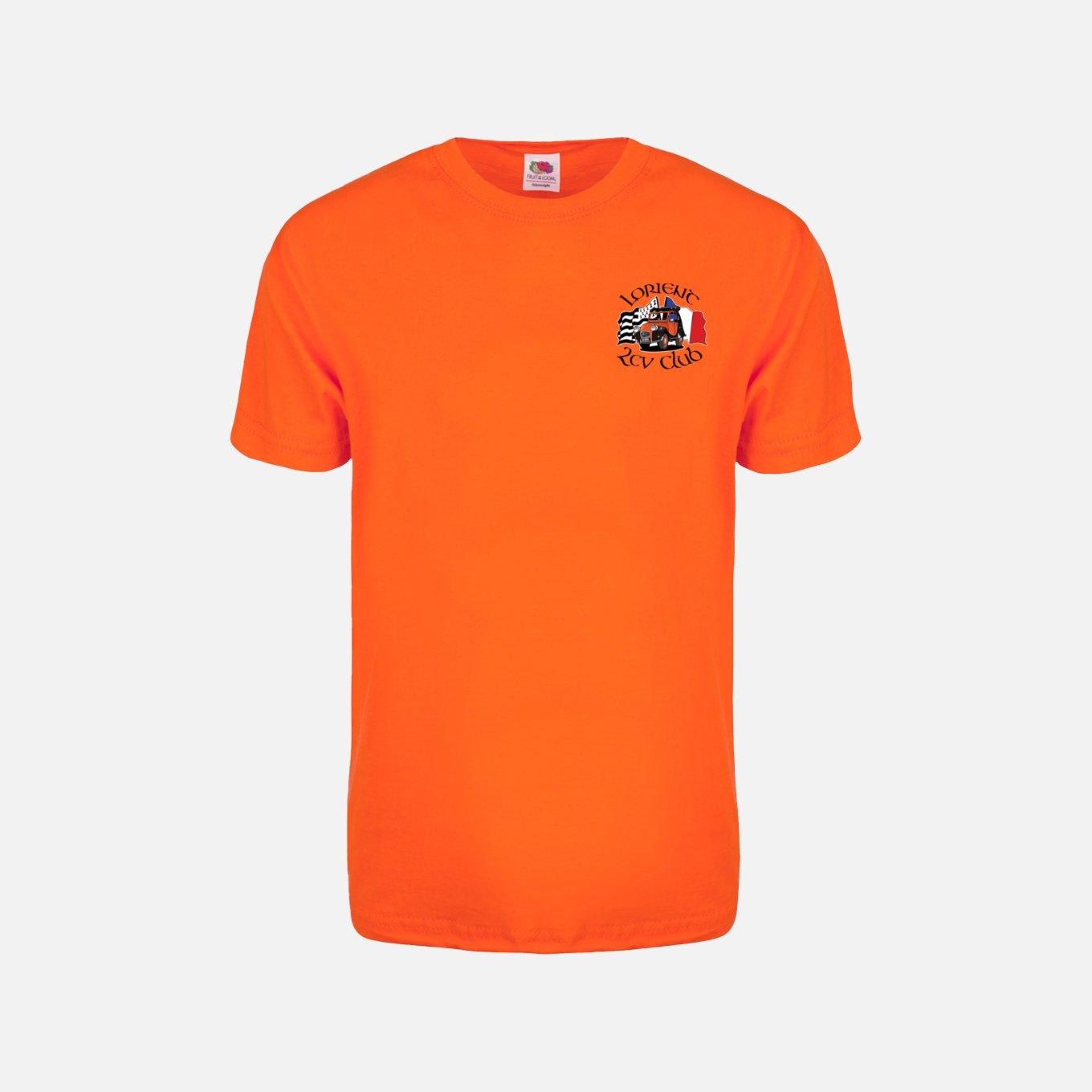Tshirt orange recto