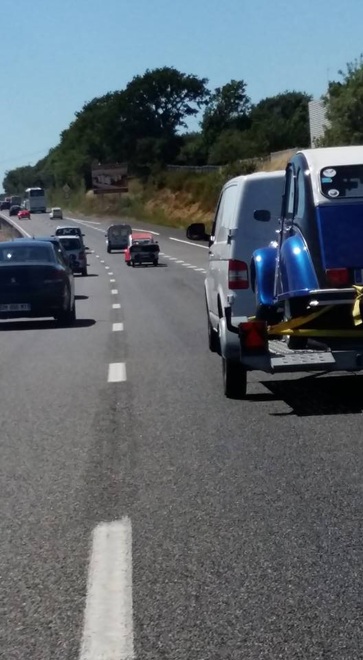 Sur la route du retour