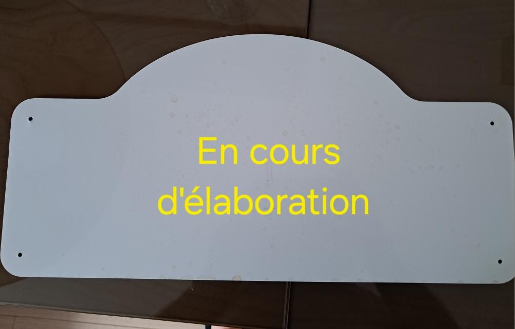Plaque 2025 en cours
